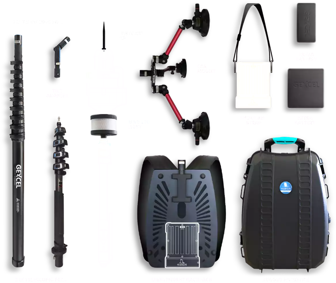 HERON Lite Color - accessories to expand field applications.