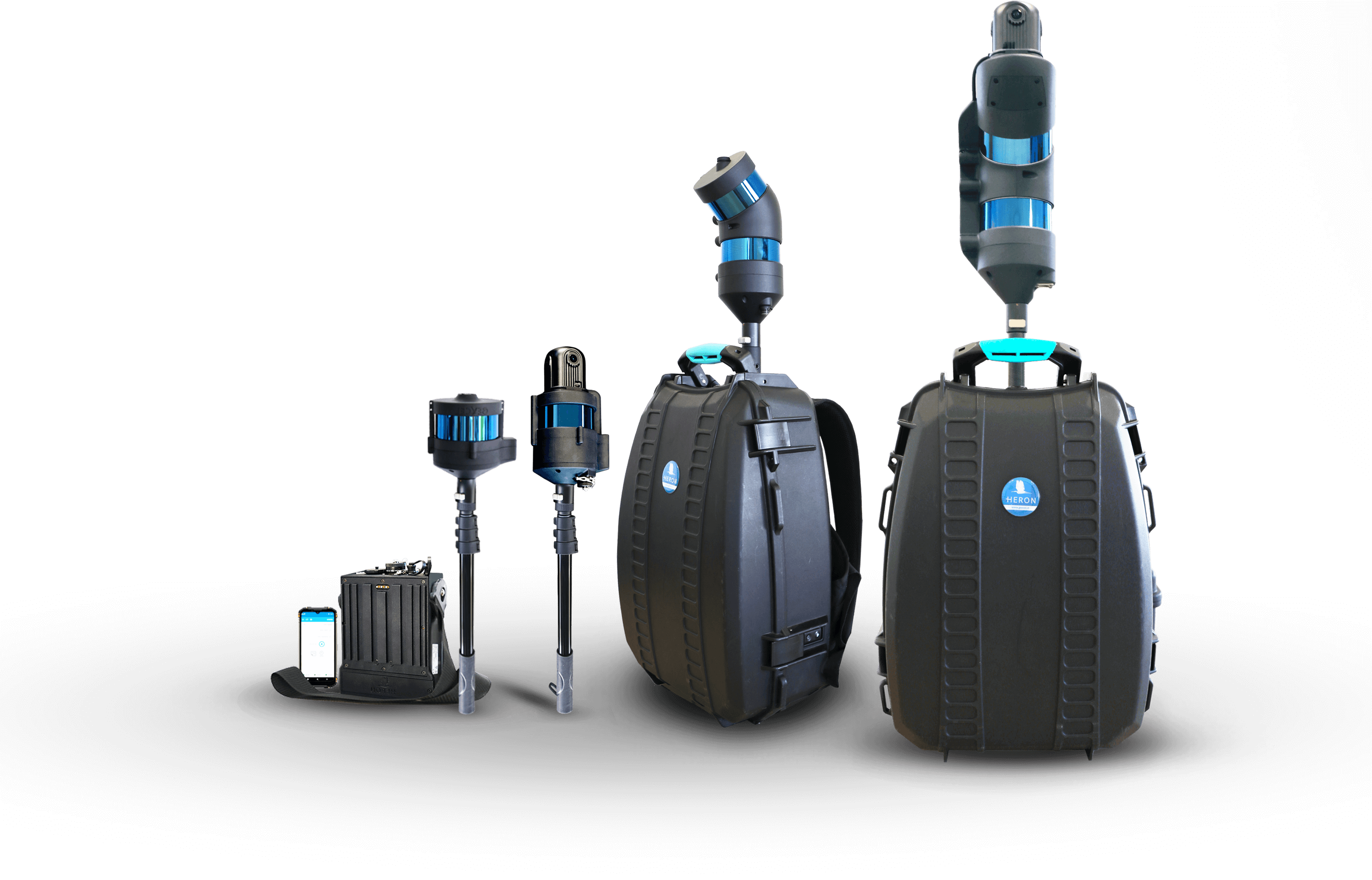 HERON - portable 3D mapping systems
