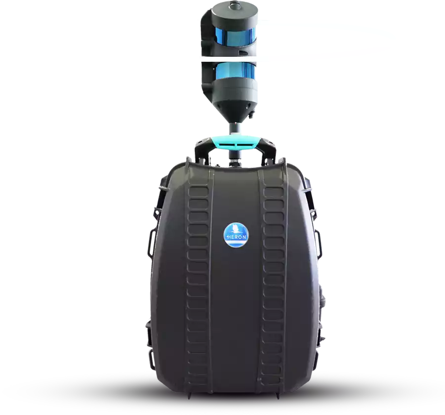 Gexcel HERON MS TWIN - sistema di rilevamento 3D portatile